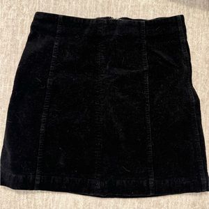 Wishlist Black Corduroy Mini skirt